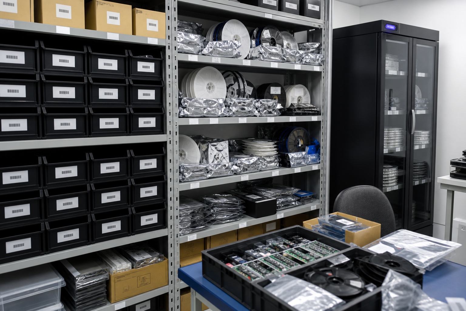 Component store and inventory