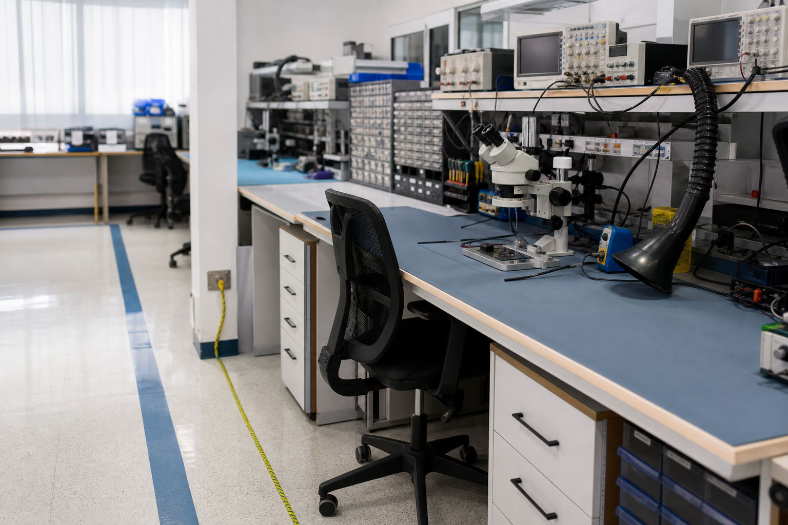 SRM Designs engineering lab