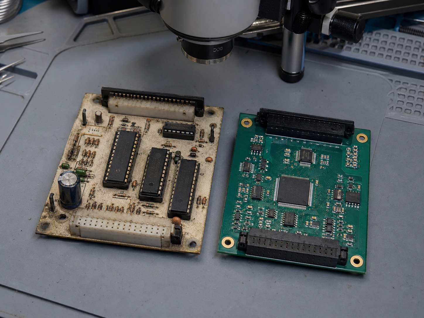 Legacy PCB redesign and obsolescence management